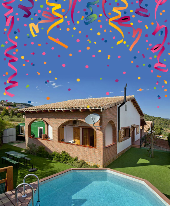 Casas Rurales Cumpleaños Tarragona Infantiles